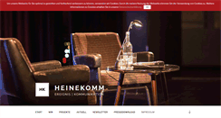 Desktop Screenshot of heinekomm.de